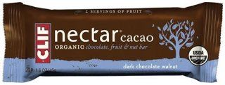 Clif Nectar Cacao, Dark Chocolate and Walnut, 9 Count (Pack of 2) Health & Personal Care
