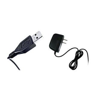 Home Wall Charger + USB Data Cable for LG Optimus S LS670 Cell Phones & Accessories