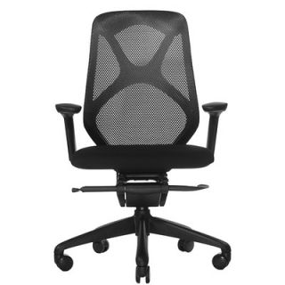 Wobi Office Suit Mesh Chair with Adjustable Arms SUIT LB BLK