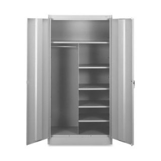 Tennsco Standard 36 Combination Cabinet 7214 Color Light Grey