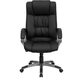 FlashFurniture Double Padded High Back Office Chair with Titanium Base BT9002