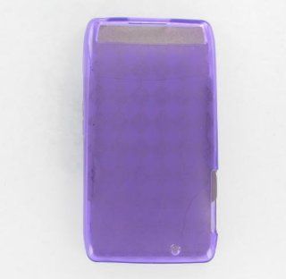 Motorola XT913 (Droid Razr Maxx) Crystal Purple Skin Case Cell Phones & Accessories