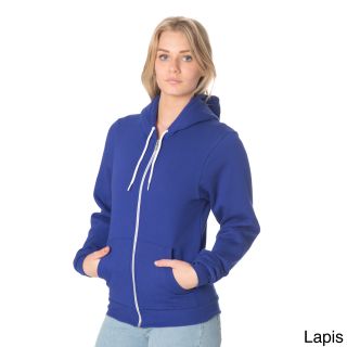 American Apparel American Apparel Unisex Flex Fleece Zip Hoodie Blue Size XXS (0  1)