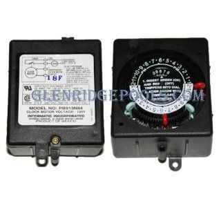 INTERMATIC PB913N84 SPST   125V 24 Hr. Mechanical 2 ON / 2 OFF w/Mounting Ears   Electrical Timers  