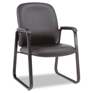 Alera Genaro Series Mid Back Leather Office Chair ALEGE43LS10B