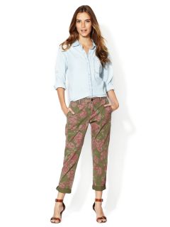 Floral Scholar Relaxed Jean by Current Elliott