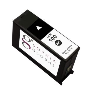 Sophia Global Remanufactured Ink Cartridge Replacement For Lexmark 100 (1 Black)