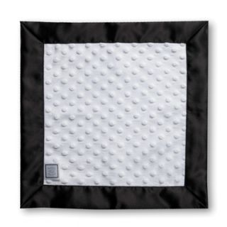 Swaddle Designs Baby Lovie Plush Dot Blanket with Pastel Trim SD 010PB Color
