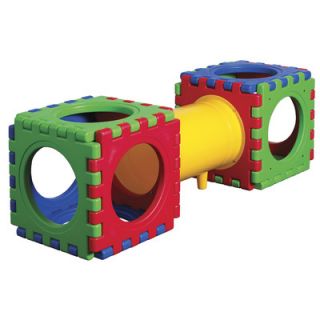 ECR4Kids 13 Pieces Tunnel and Cube Set ELR 12103