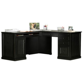 Eagle Furniture Manufacturing Coastal L Shape Desk Office Suite EFMG1265