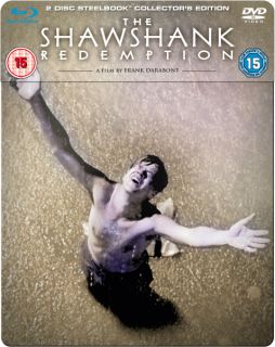The Shawshank Redemption   Steelbook Edition (Blu Ray and DVD)      Blu ray