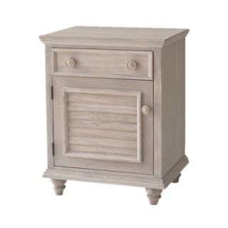 John Boyd Designs Cape May 1 Drawer Nightstand CM NS01 DR