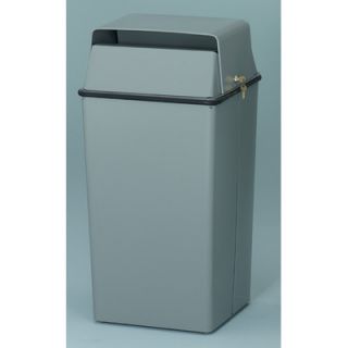 Witt 36 Gallon Secure Document Receptacle with Hasp Assembly for Padlocking 0