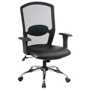 Office Star Screen Mid Back Office Chair with Arms 583814