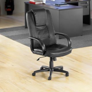 OFM High Back Leather Promotional Office Chair with Arms 500 L
