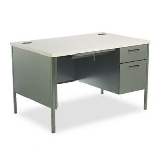 HON Metro Classic Series Computer Desk with Right Pedestal HONP3251RG2S Finis