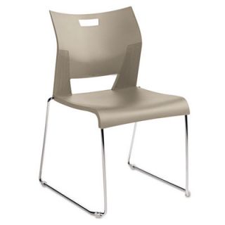 Global Duet Series Stacking Chair GLB6621CHLAB / GLB6621CHBLK Seat Finish Beige