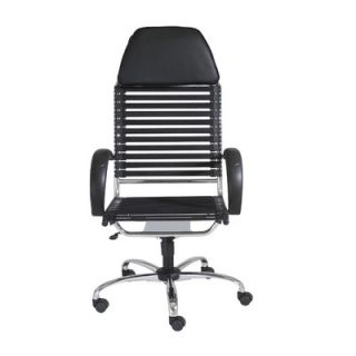 Eurostyle Bungie High Back Flat Executive Office Chair with Arms 0256 Finish