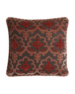 Bathshira Damask Pillow   Austin Horn Collection