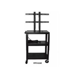 Vutec Flat Panel Cart with 4 Outlets 01 VFPC4226E