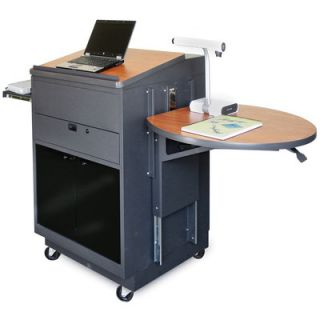 Marvel Office Furniture Zapf Office Support Media Center Cart ZLMA3030OKDT / 