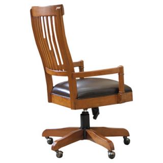 Hooker Furniture Abbott Place Office Chair 636 30 220 Finish Rich Warm Cherry