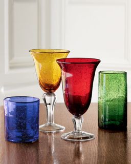Four Iris Iced Tea Glasses