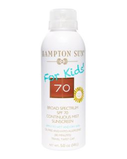 SPF 70 For Kids Continuous Mist   Hampton Sun
