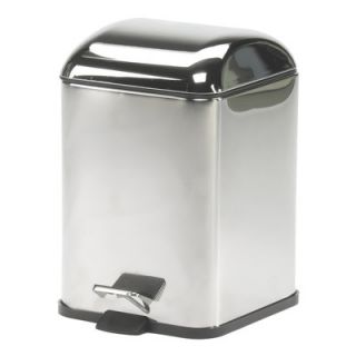 WS Bath Collections Complements Karta Waste Basket with Foot Pedal Karta 5363