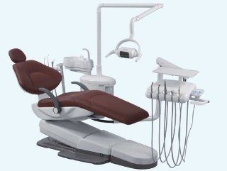 New Dental Chair Unit Equipment KJ 918 Hard Leather 220V FDA CE Approved Health & Personal Care
