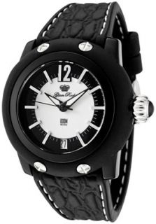 Glam Rock GR23004  Watches,Womens Miss Miami Beach White/Black Dial Black Silicon, Casual Glam Rock Quartz Watches