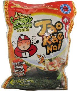 Tao Kae Noi Crispy Seaweed Snack Tom Yum Spicy Flavor Thai  Dried Seaweed And Nori  Grocery & Gourmet Food