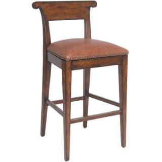 Reual James Et Cetera Bar Stool with Cushion 701 Frame Finish Windsor, Heigh