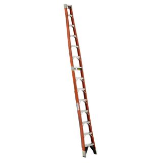 Werner 14 ft Fiberglass 300 lb Type IA Posting Ladder