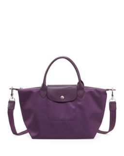 Le Pliage Neo Small Handbag with Strap, Bilberry   Longchamp