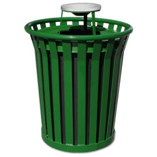 Witt Wydman Outdoor Trash Receptacle WC3600 AT Color Green