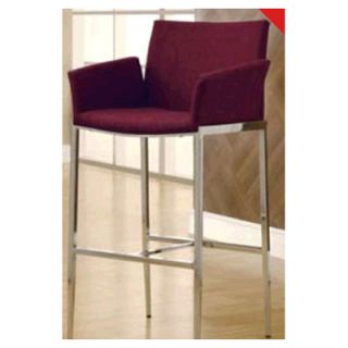 Wildon Home ® 29 Bar Stool 12072 Upholstery Color Cranberry