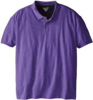 Nautica Men's Big Tall Solid Deck Pique Polo at  Mens Clothing store