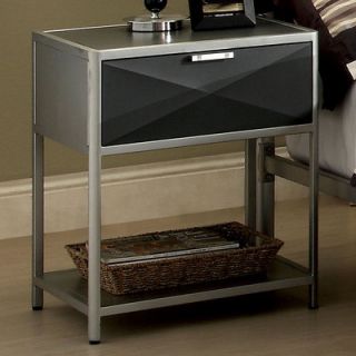 Hokku Designs Matrix 1 Drawer Nightstand IDF 7163N