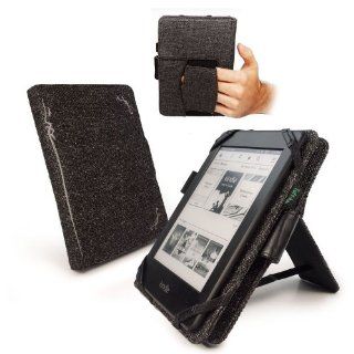 Tuff Luv Natural Hemp 'Embrace Plus' case cover & stand for Kindle Touch / Paperwhite (Sleep Book) / 6" E Ink   Black Kindle Store