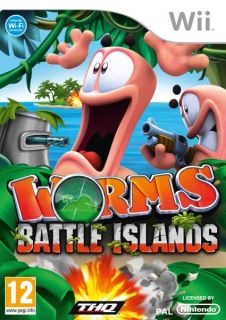 Worms Battle Islands      Nintendo Wii