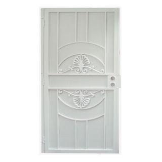 Gatehouse Alexandria White Steel Security Door (Common 36 in x 81 in; Actual 39 in x 81 in)