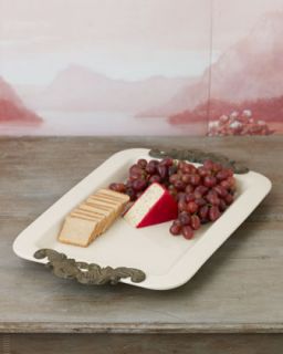 Rectangular Serving Tray with Handles   GG Collection