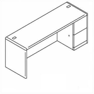 HON 10700 Series Stack On Storage For Wide Credenza 10707R/10708L Finish Mah