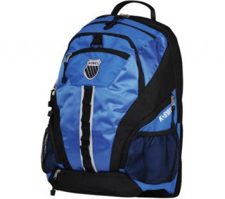 K Swiss Large Backpack   Black/Brilliant Blue