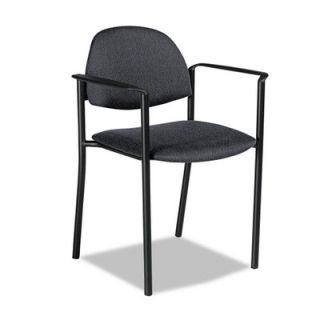 Global Comet Series Stacking Chair GLB2171BKPB0 Seat Finish Gray