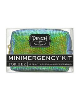 Chameleon Minimergency Kit For Her, Emerald   Pinch Provisions