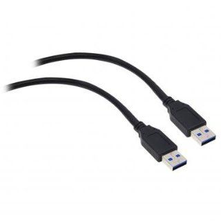 PcConnectTM USB 3.0 Cable, Black, 10feet, Type A Male / Type A Male Computers & Accessories