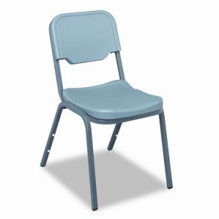 Iceberg Enterprises Rough n Ready Mid Back Leather Stacking Chairs ICE64011