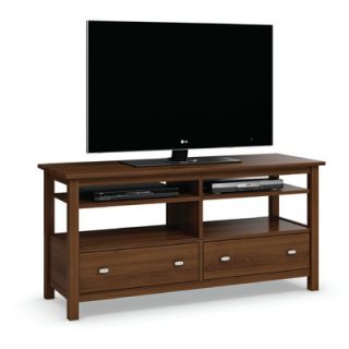 Caravel Carabus Entertainment Console With Two Drawers and Two Adjustable She